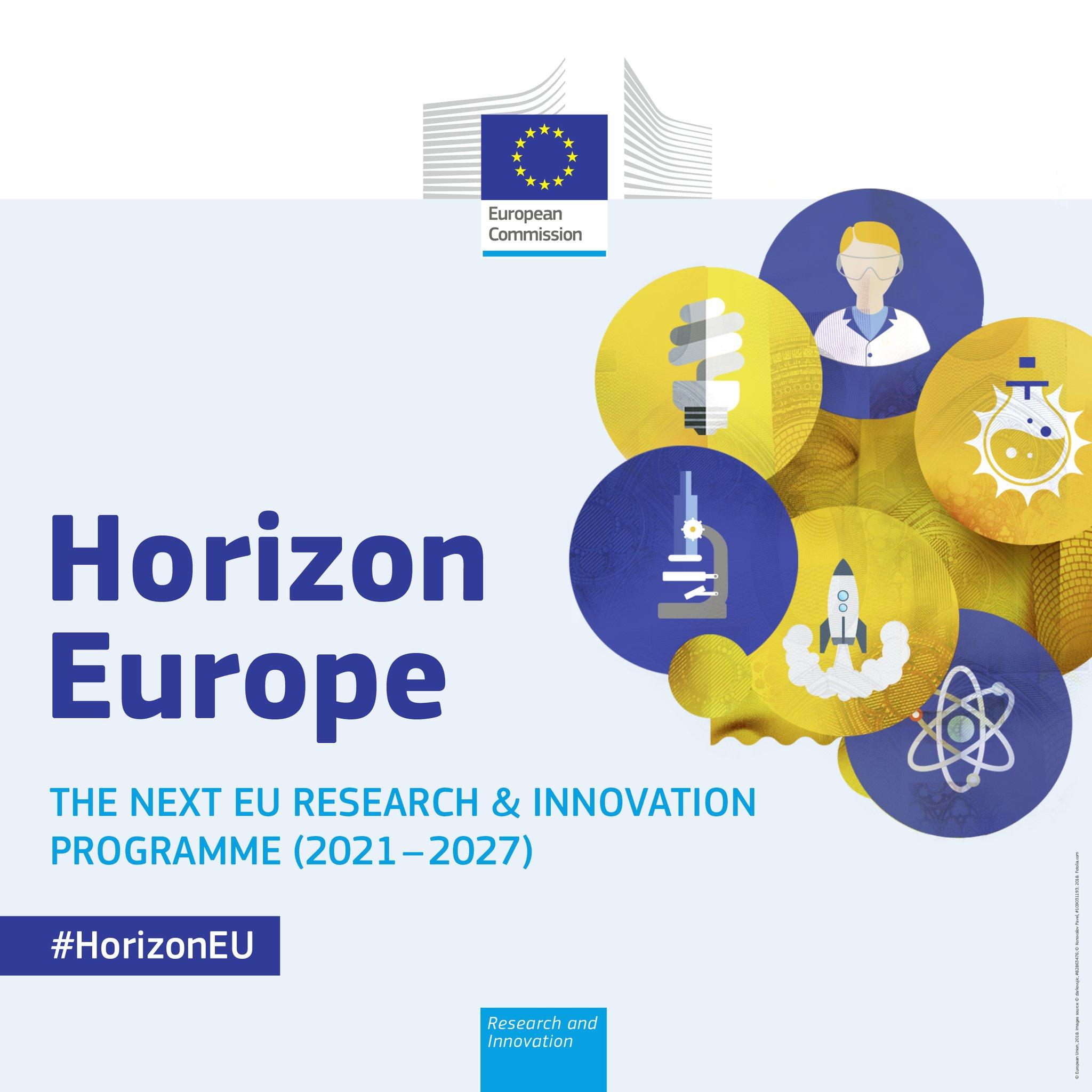 Horizonte Europa - Sessões de Informação entre 28 de junho e 7 de julho